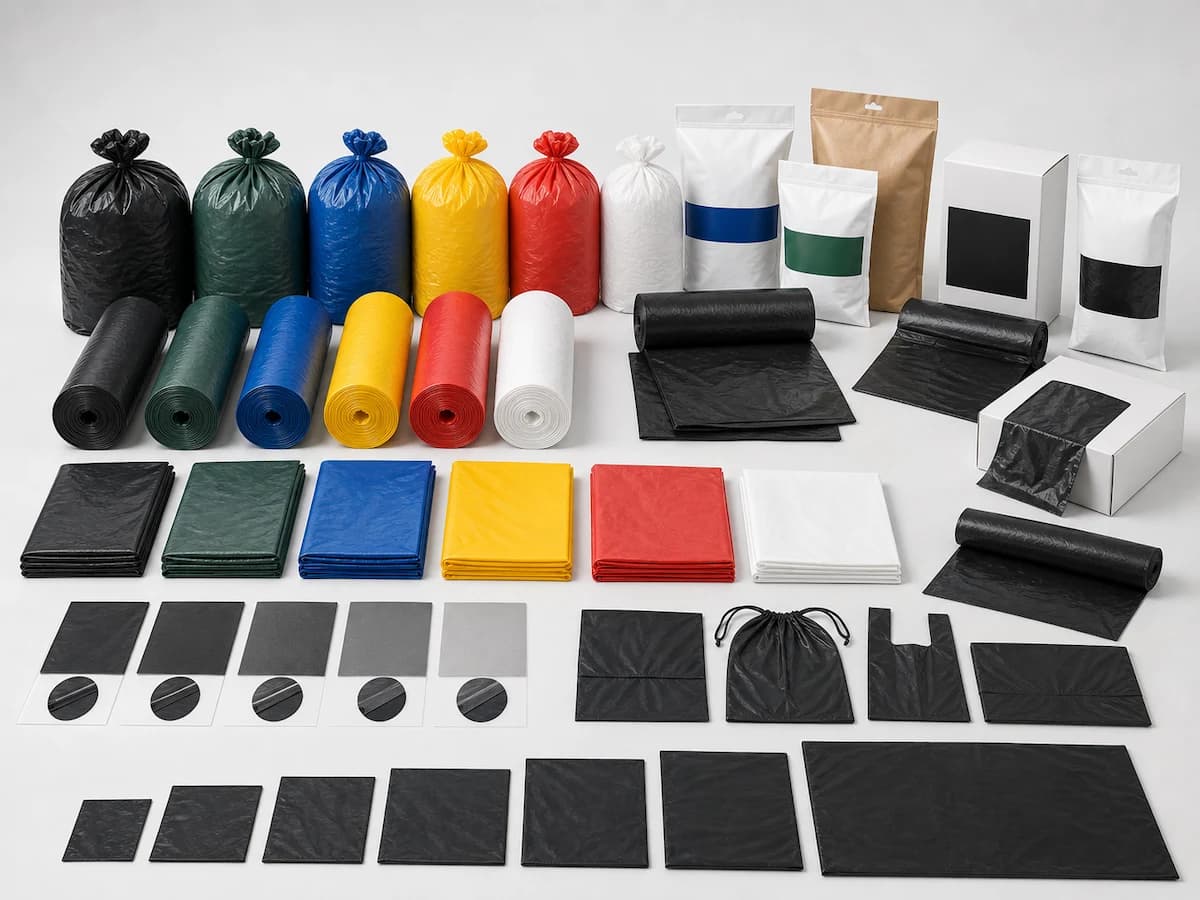 Custom Garbage Bag Production for Your Brand and Market